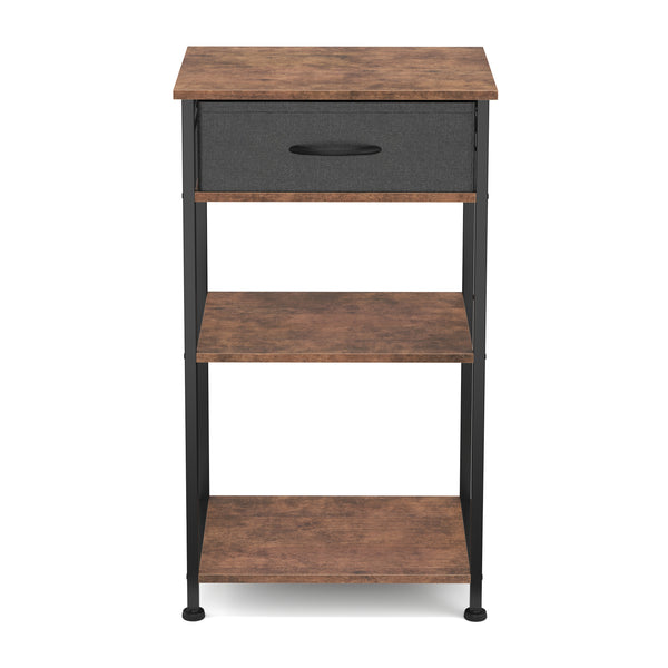 Druckerständer Vintage BONITA mit Schublade 40 x 70 x 30 cm