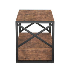 Druckerständer Vintage BONITA mit Schublade 44 x 33 x 29 cm