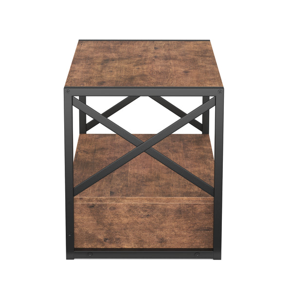 Druckerständer Vintage BONITA mit Schublade 44 x 33 x 29 cm