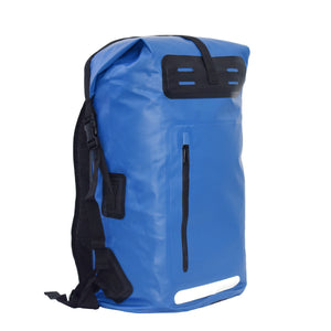 Dry Bag Rucksack wasserdicht blau/schwarz 35L