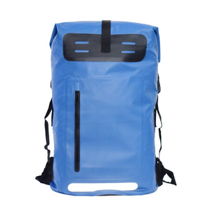 Dry Bag Rucksack wasserdicht blau/schwarz 35L