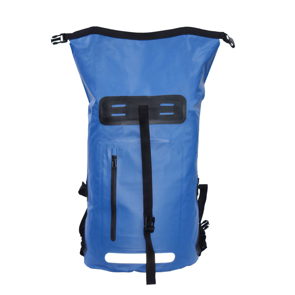 Dry Bag Rucksack wasserdicht blau/schwarz 35L