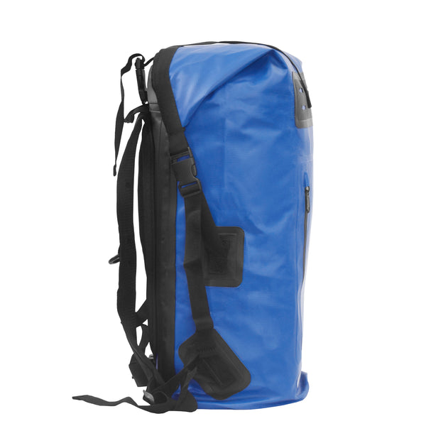 Dry Bag Rucksack wasserdicht blau/schwarz 35L