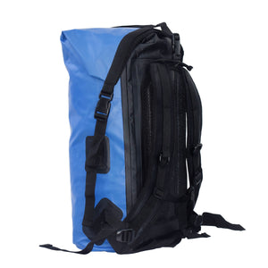Dry Bag Rucksack wasserdicht blau/schwarz 35L