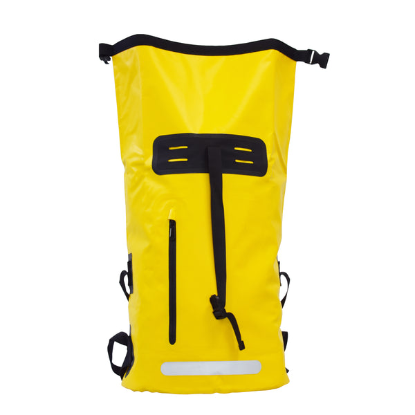 Dry Bag Rucksack wasserdicht gelb/schwarz 35L