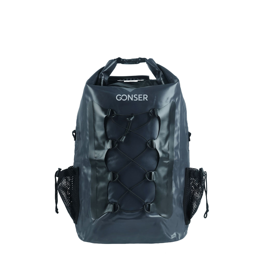 Dry Bag Rucksack wasserdicht anthrazit 30L