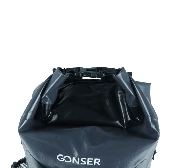 Dry Bag Rucksack wasserdicht anthrazit 30L