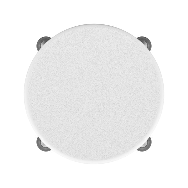 Duschhocker rund weiss