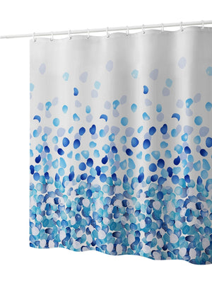 Duschvorhang 180 x 200 cm Regentropfen