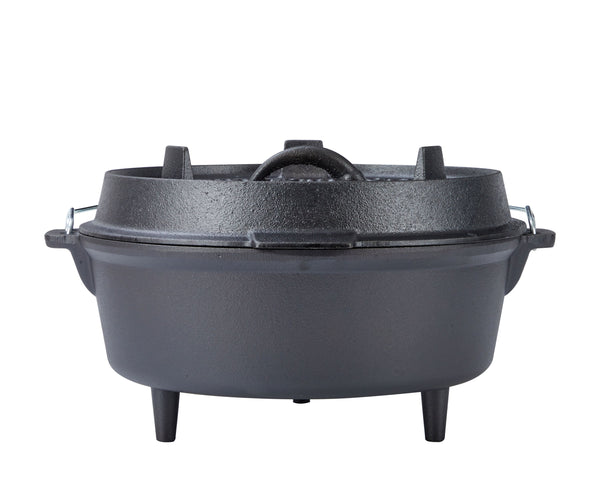 Set di pentole olandesi da 4,5 l con piedini