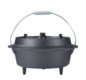 Set di pentole olandesi da 4,5 l con piedini