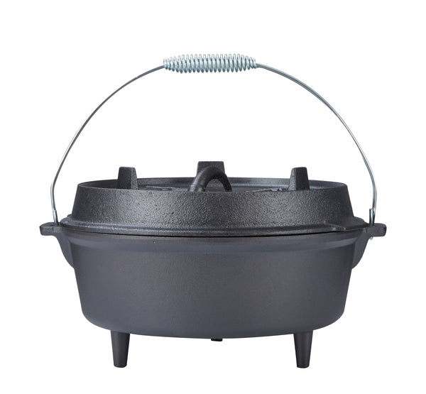 Set di pentole olandesi da 4,5 l con piedini