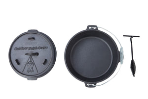Set di pentole olandesi da 7 litri con supporto