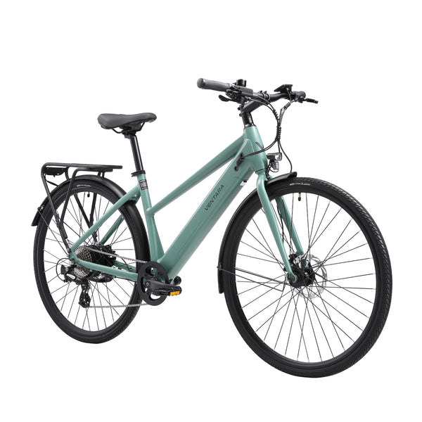 E-Bike Citybike CRUZE green