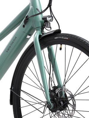 E-Bike Citybike CRUZE green