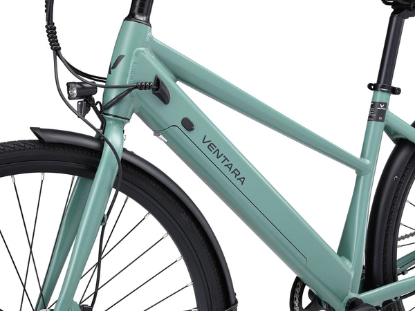 E-Bike Citybike CRUZE green