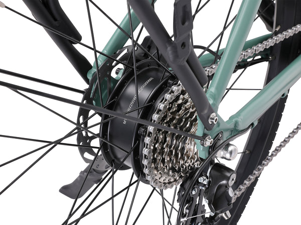 E-Bike Citybike CRUZE green