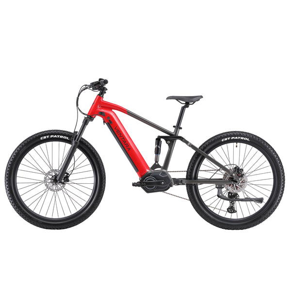 E-Bike Fully Mountainbike 27.5" ROCA S/M rot