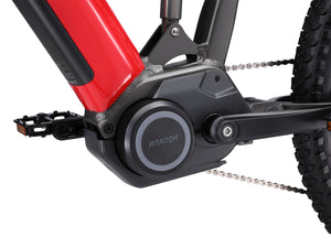E-Bike Fully Mountainbike 27.5" ROCA S/M rot