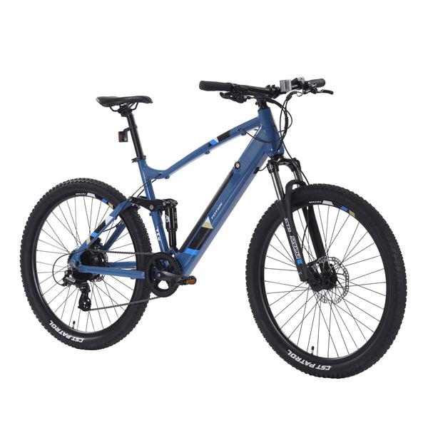 E-Bike Fully Mountainbike 27.5" SOVA L/XL blau