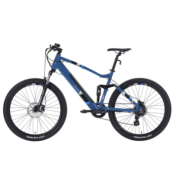 E-Bike Fully Mountainbike 27.5" SOVA L/XL blau