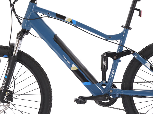 E-Bike Fully Mountainbike 27.5" SOVA L/XL blau