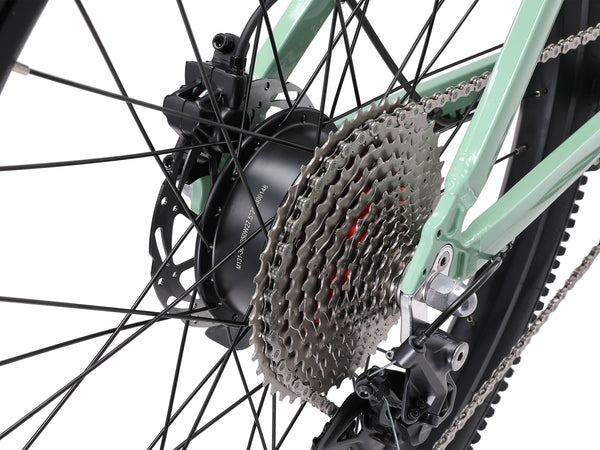 E-Bike Mountainbike 27"" GROVE S/M grün