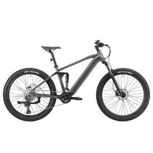 E-Bike Fully Mountainbike 27.5"" THORN S/M schwarz