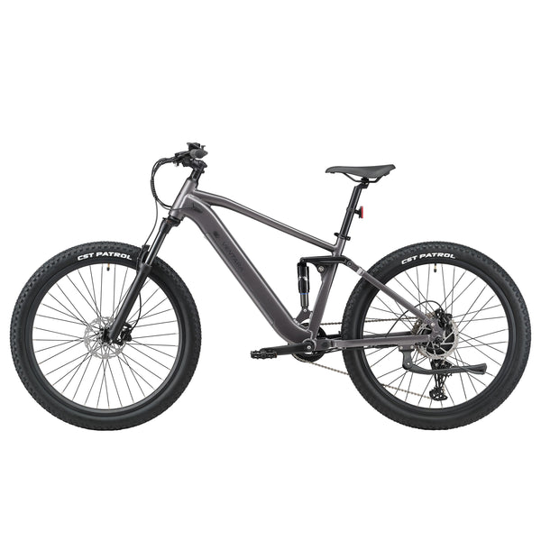 E-Bike Fully Mountainbike 27.5"" THORN S/M schwarz