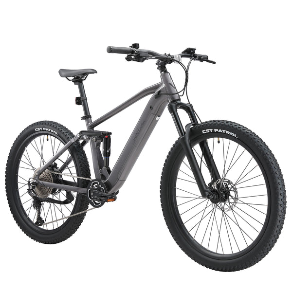 E-Bike Fully Mountainbike 27.5"" THORN S/M schwarz