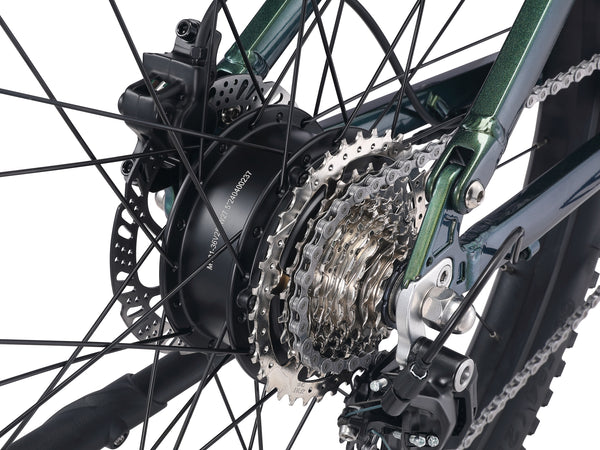 E-Bike Mountainbike 27"" THUNDER grün