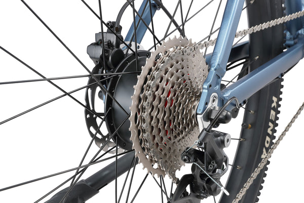 E-bike mountain bike 29"" GROVE L/XL blu