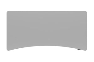 Bureau assis-debout électrique, gris, 200 x 92 cm