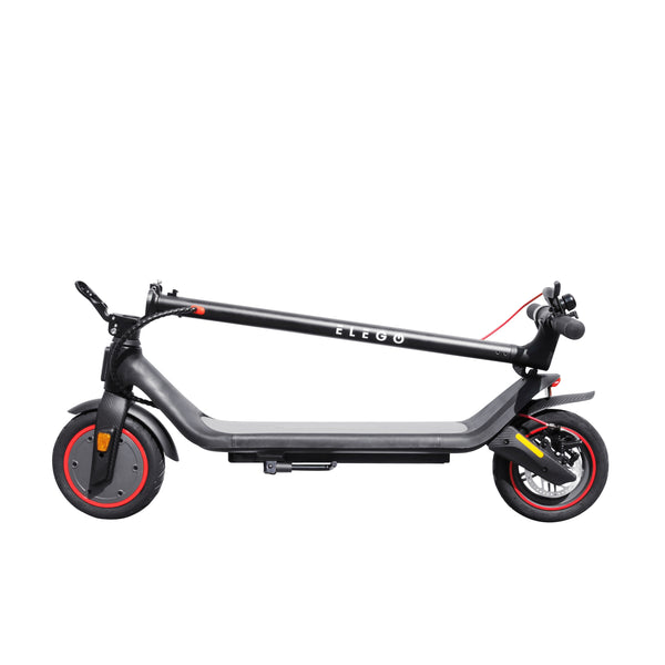 E-Scooter RUSH 20 km/h schwarz/rot