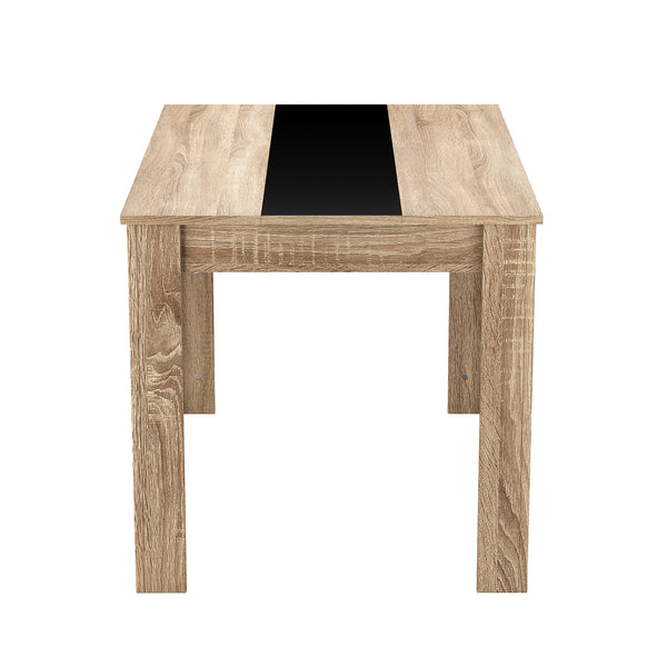 Esstisch ACCENT mit Wendeplatte 120 x 80 cm braun
