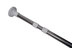 Eckregal Duschablage 105-320 cm silber