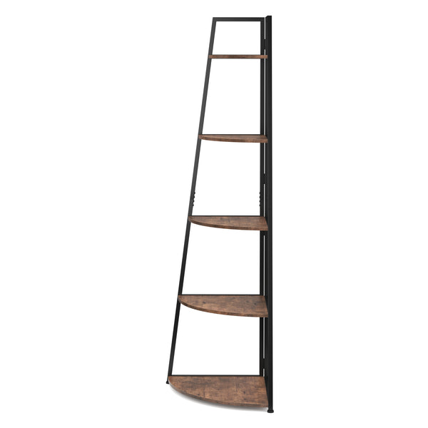 Eckregal Vintage BONITA mit 5 Ebenen 65 x 178 cm