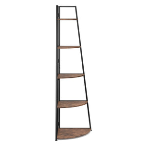 Eckregal Vintage BONITA mit 5 Ebenen 65 x 178 cm