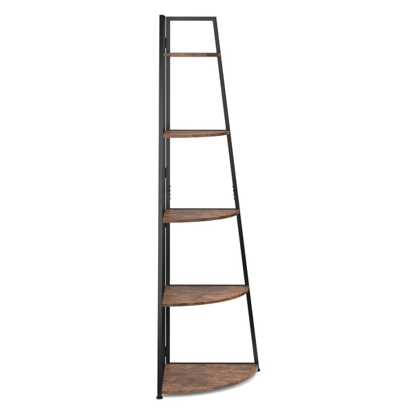 Eckregal Vintage BONITA mit 5 Ebenen 65 x 178 cm