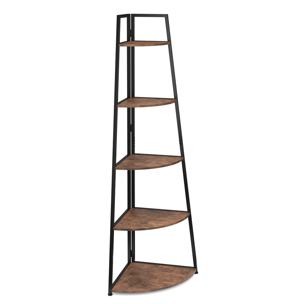 Eckregal Vintage BONITA mit 5 Ebenen 65 x 178 cm