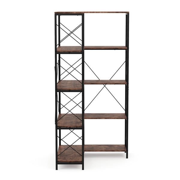 Eckregal Vintage BONITA mit 5 Ebenen 100 x 167 cm