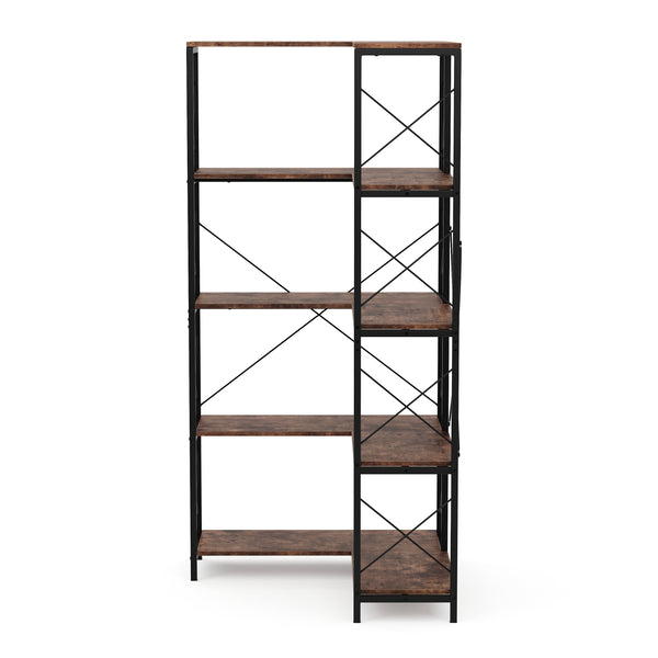 Eckregal Vintage BONITA mit 5 Ebenen 100 x 167 cm