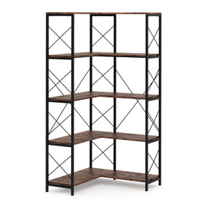 Eckregal Vintage BONITA mit 5 Ebenen 100 x 167 cm