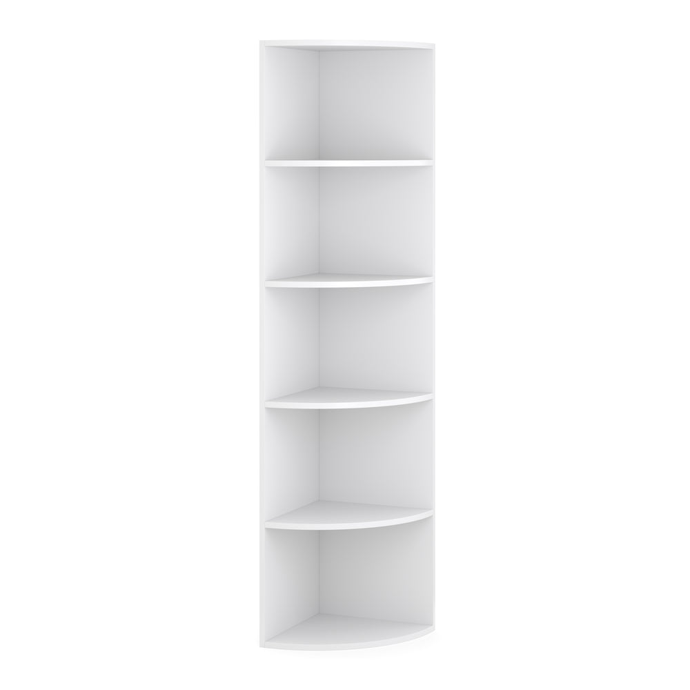 Scaffale angolare con 6 ripiani MARKUS 40 x 180 cm bianco