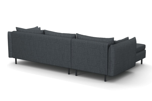 Ecksofa AIDEN links anthrazit