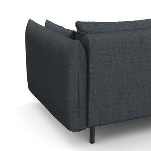 Ecksofa AIDEN links anthrazit