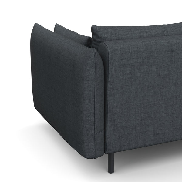 Ecksofa AIDEN links anthrazit