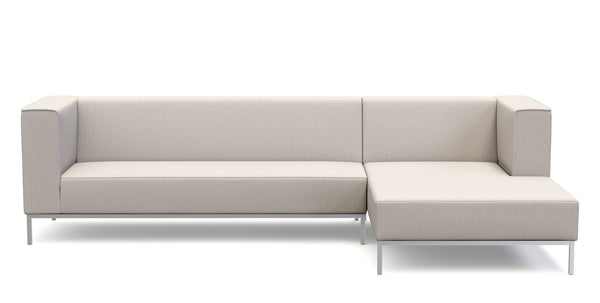 Ecksofa ALEXANDER rechts beige