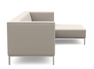 Ecksofa ALEXANDER rechts beige