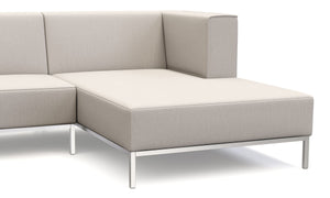 Ecksofa ALEXANDER rechts beige